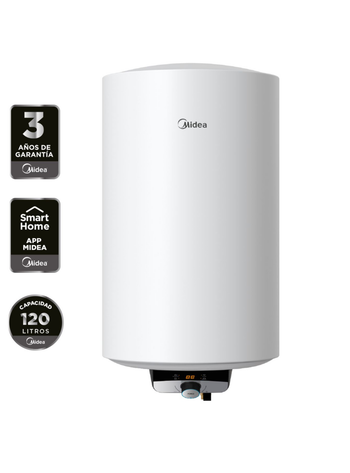 Termo Eléctrico Midea 120 Litros 1500W