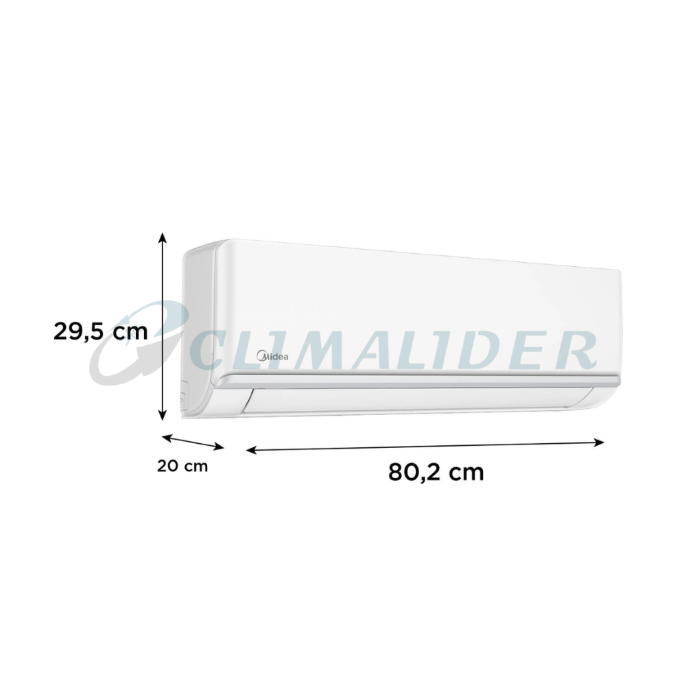 Aire Acondicionado Split Muro Inverter Midea Xtra Gas R-32