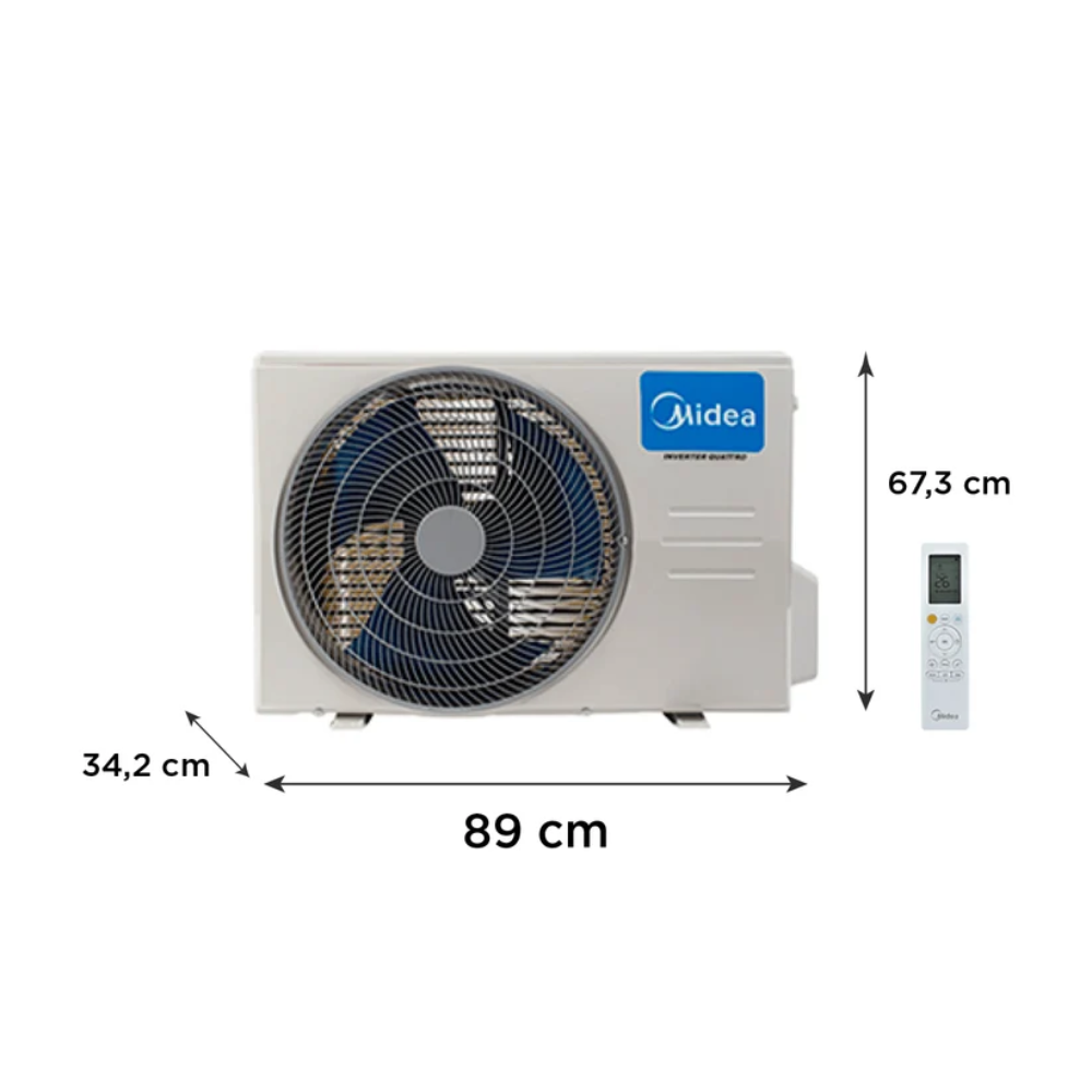 Aire Acondicionado Split Muro Inverter Midea Xtreme Dura