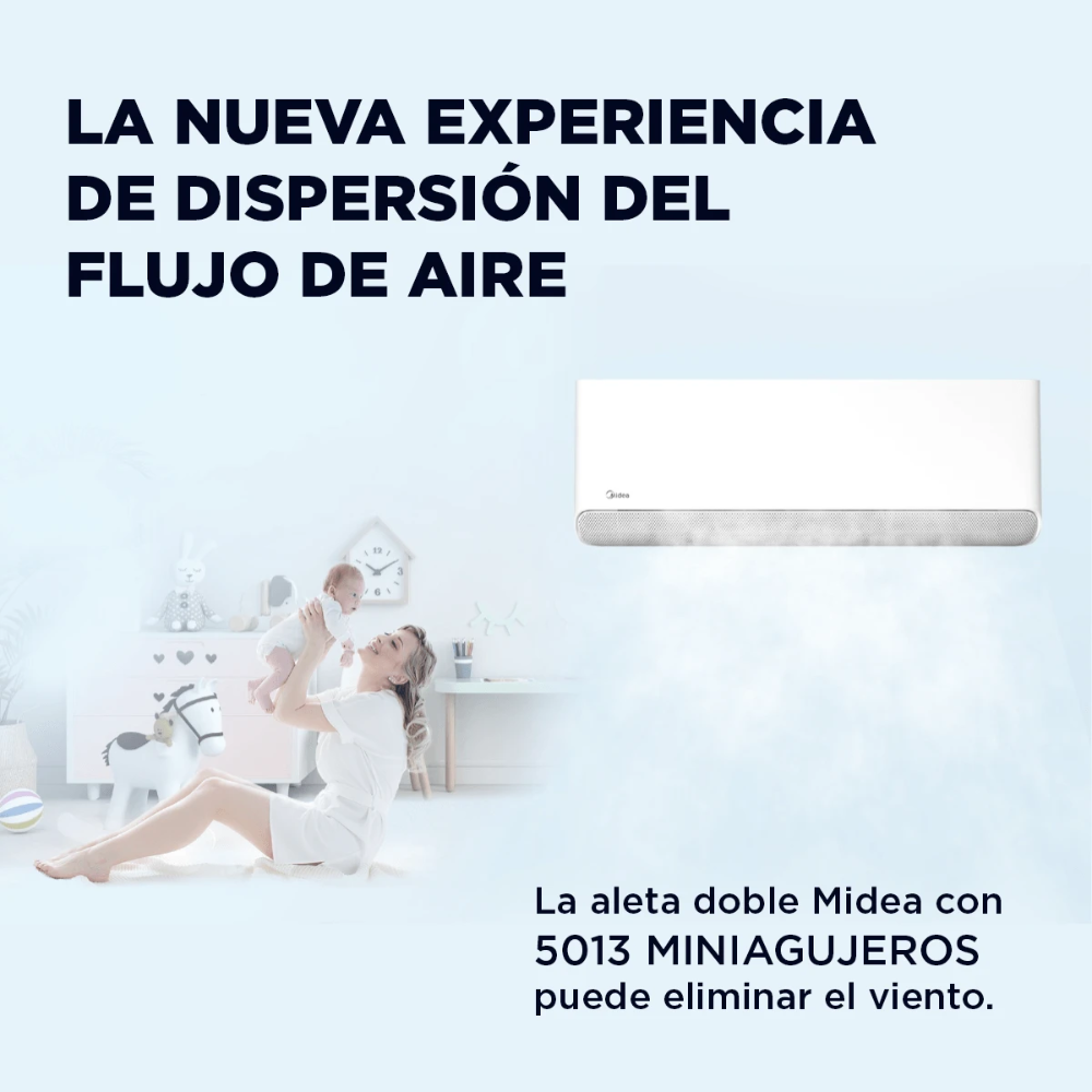 Aire Acondicionado Inverter Midea Breezeless