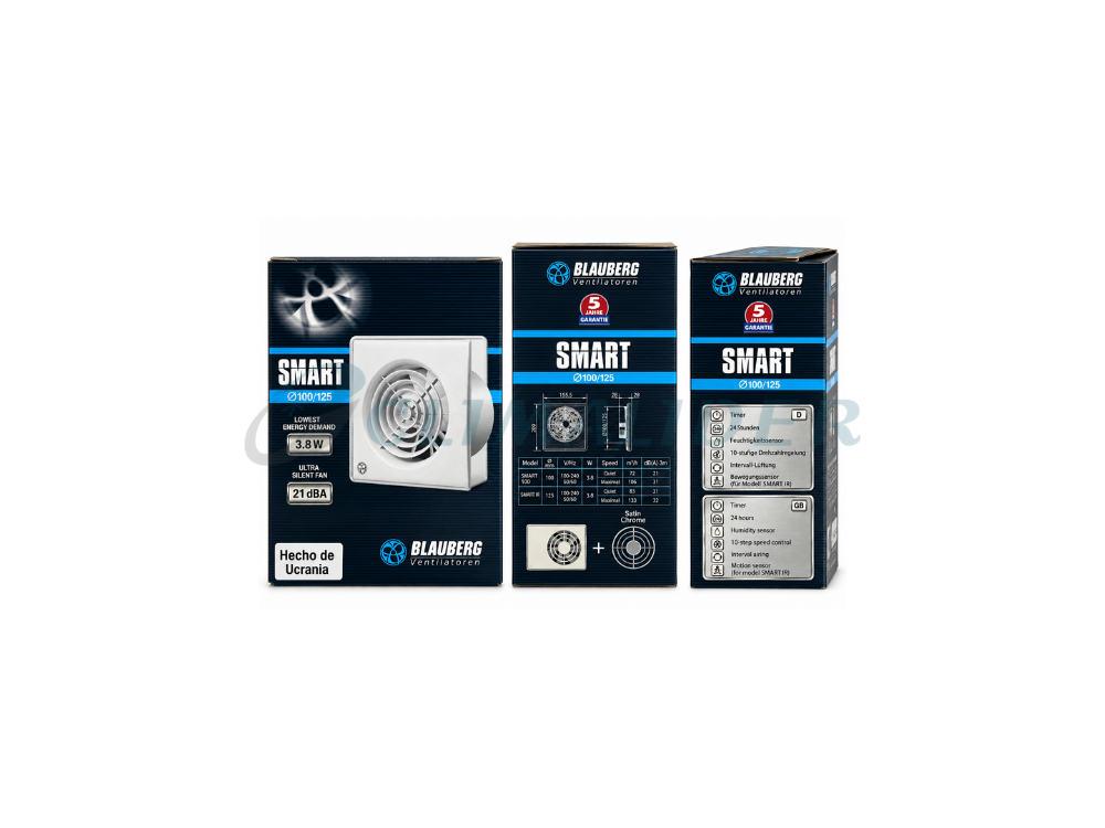Extractor de Baño Smart Blauberg