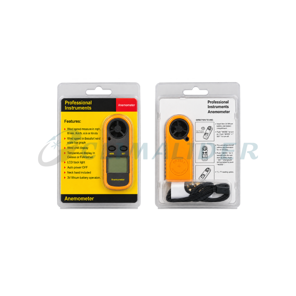 Anemometro Termometro con protector  MOD HT-816