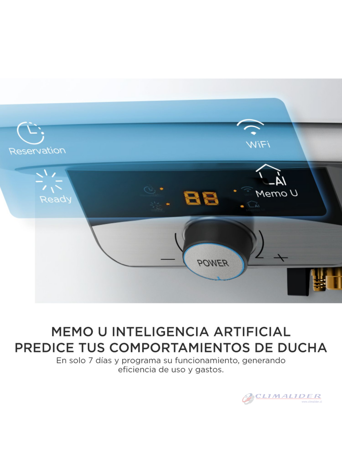 Termo Eléctrico Midea 100 Litros 1500W