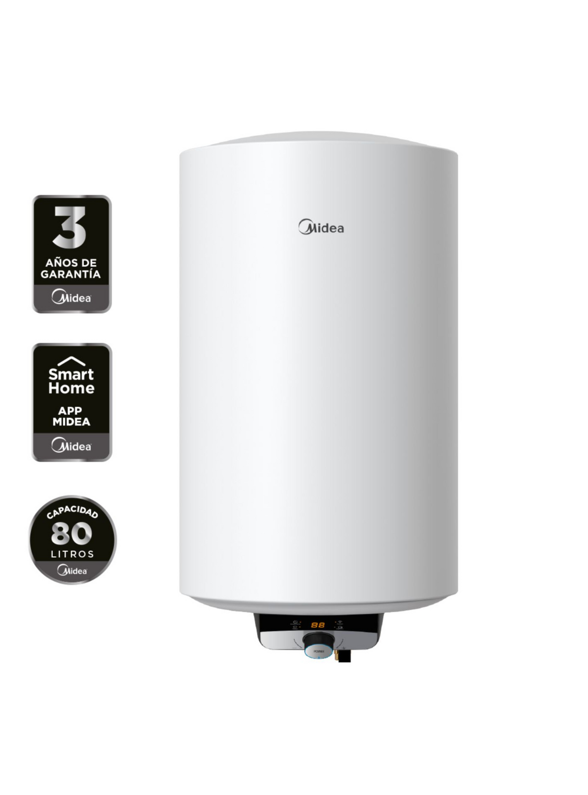 Termo Eléctrico Midea 80 Litros 1500W
