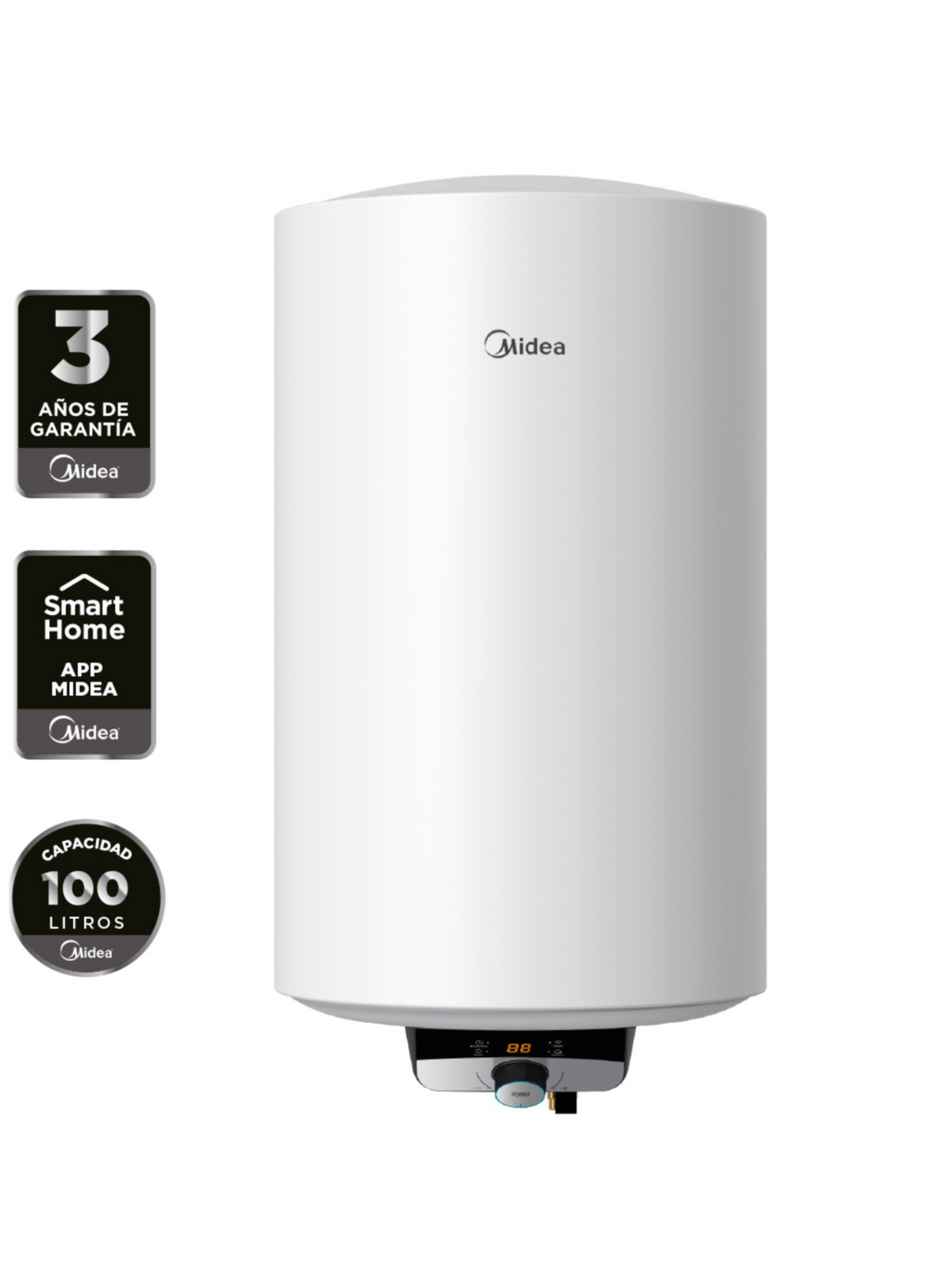 Termo Eléctrico Midea 100 Litros 1500W