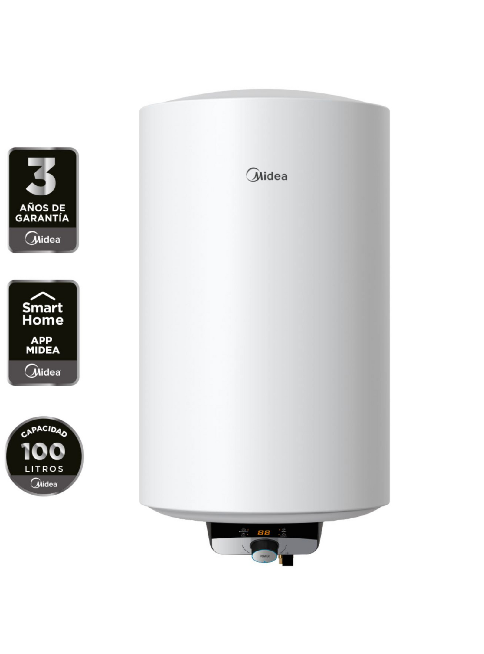 Termo Eléctrico Midea 100 Litros 1500W