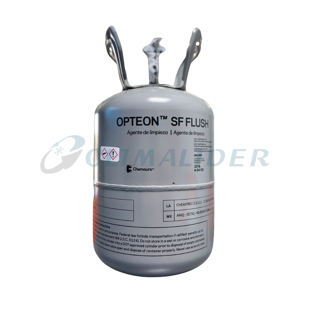 Gas Refrigerante Opteon SF Flush