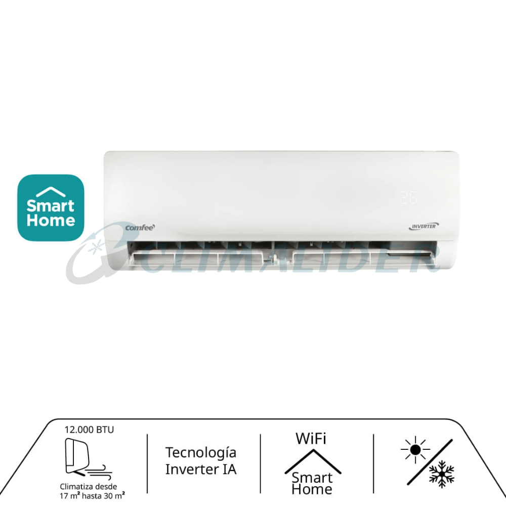 Aire Acondicionado Split Inverter Comfee