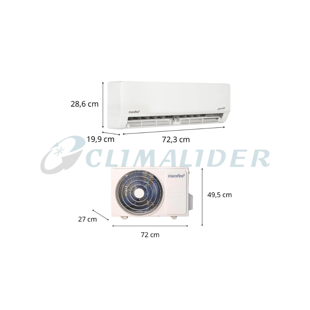 Aire Acondicionado Split Inverter Comfee