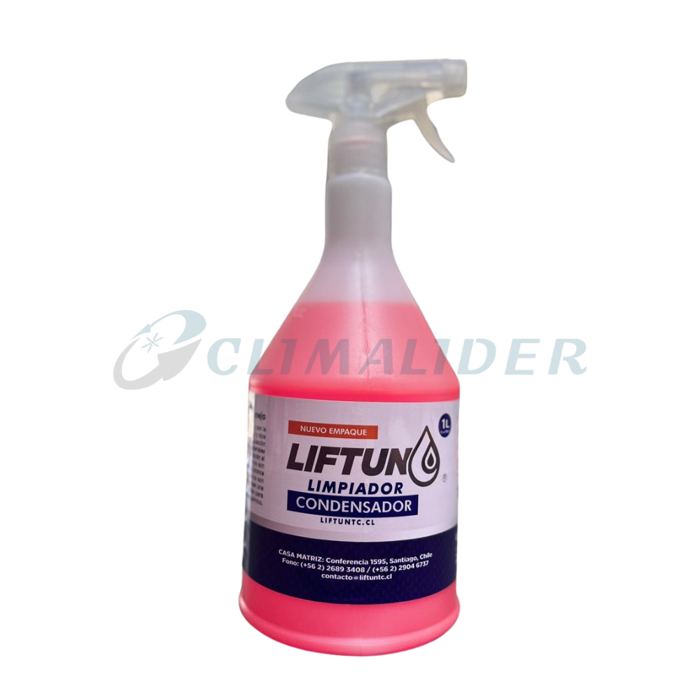 Detergente Limpiador  de Condensador 1Lt