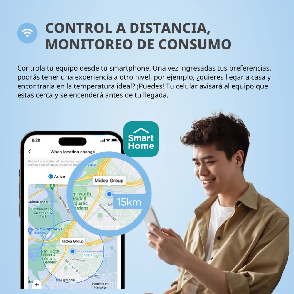 Aire Acondicionado Split Inverter Comfee