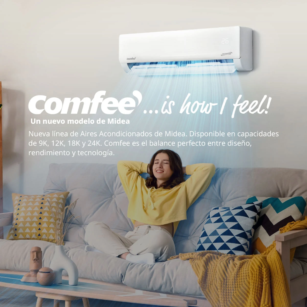 Aire Acondicionado Split Inverter Comfee