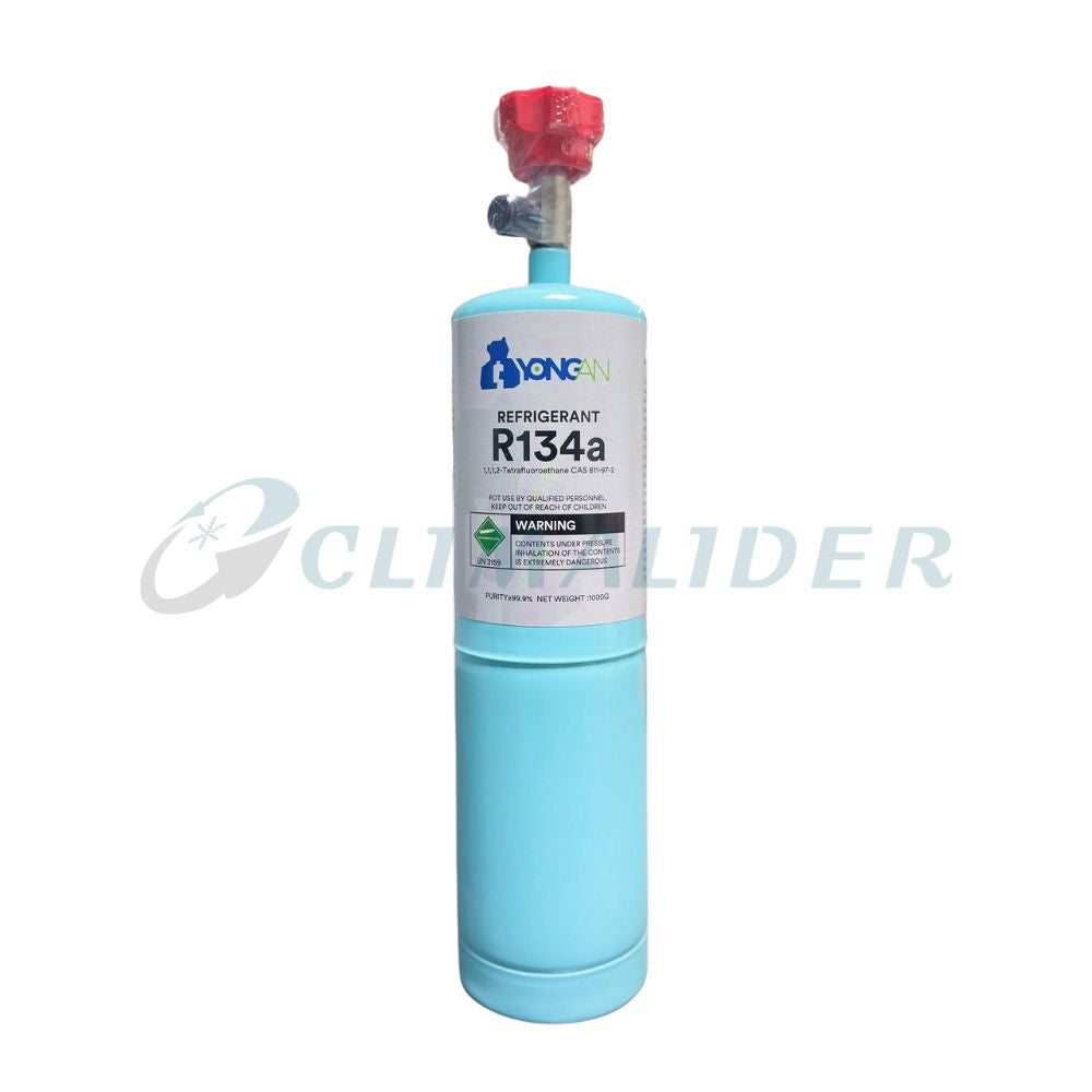 GAS REFRIGERANTE R-134 1000GR CON VALVULA