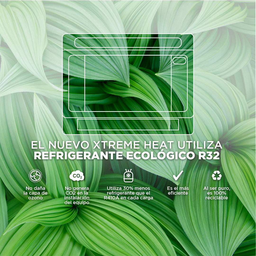 A/AC Midea Xtreme Heat Consola Inverter con Wifi