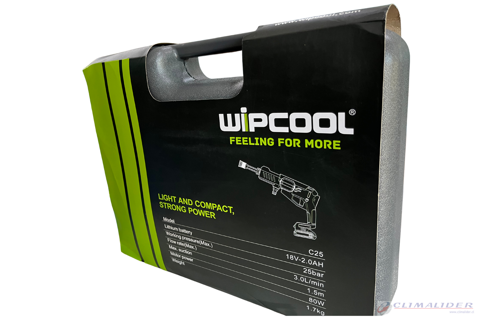 PISTOLA PULVERIZADORA LIMPIEZA AC INALAB. C25 WIPCOOL