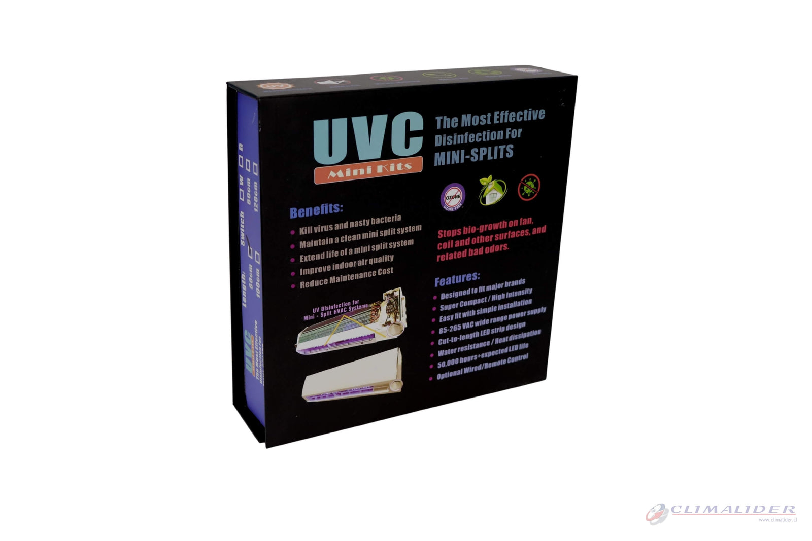 CINTA DE LUZ ULTRAVIOLETA (UV-C)