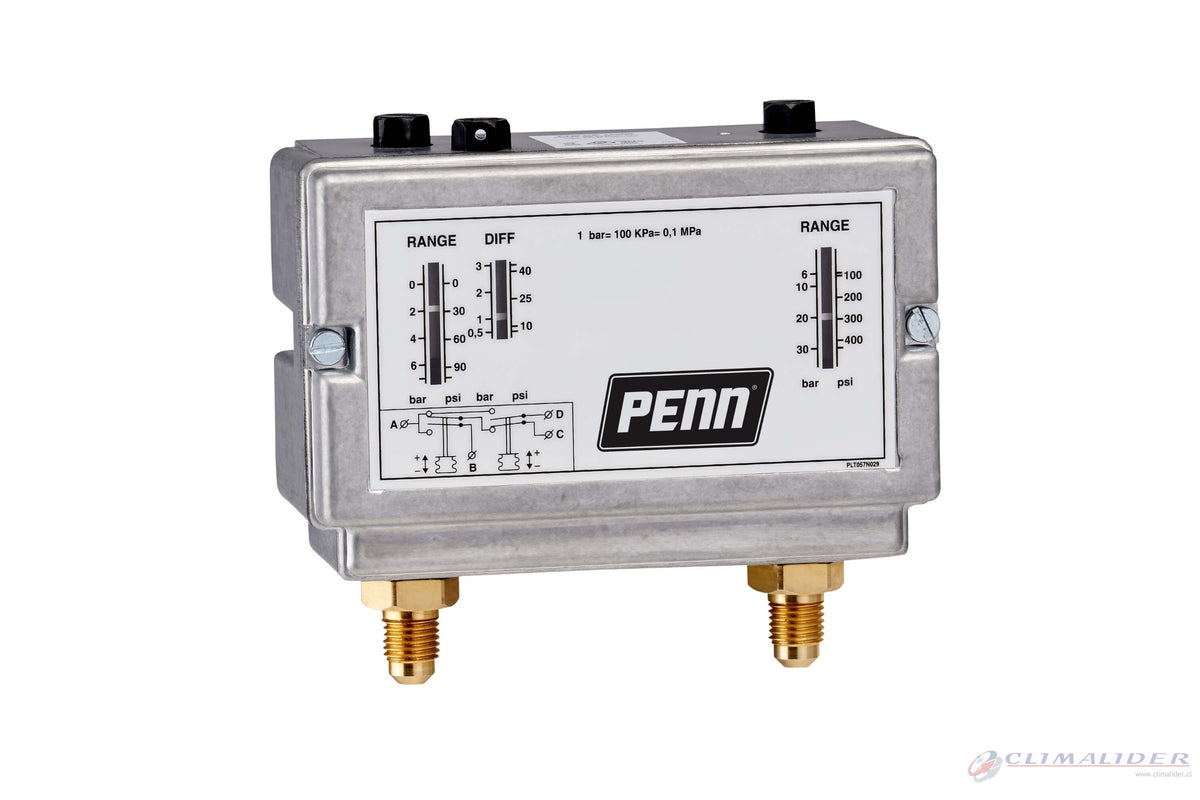 PRESOSTATO DUAL ALTA Y BAJA AUTOM.