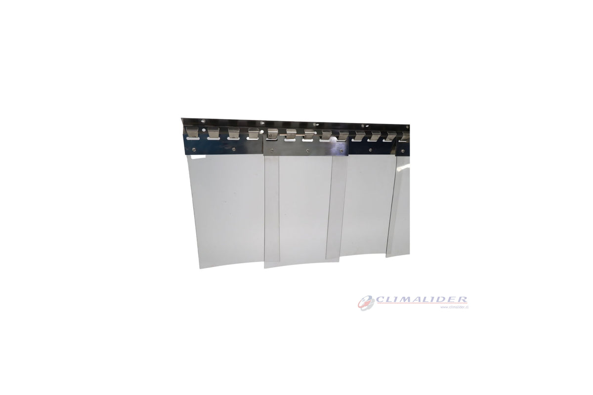 SOPORTE PARA CORTINAS DE LAMA DE PVC