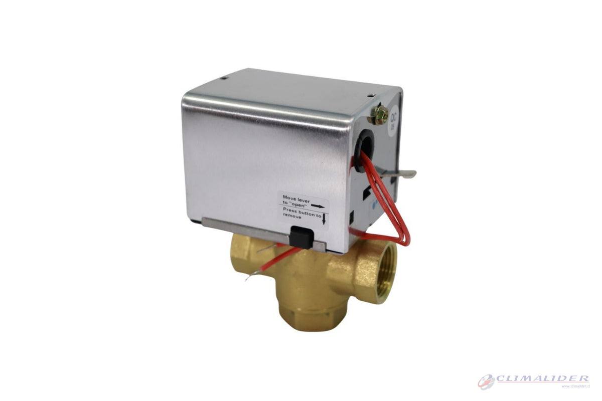 VALVULA MOTORIZADA 3 VIAS 1/2