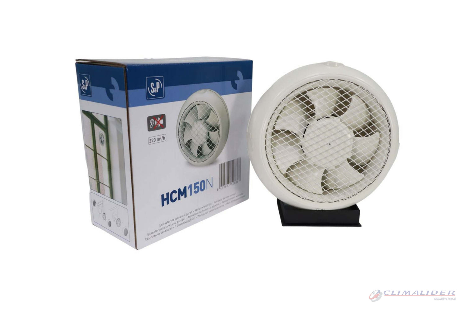 EXTRACTOR DE PARED O CRISTAL HCM-150N