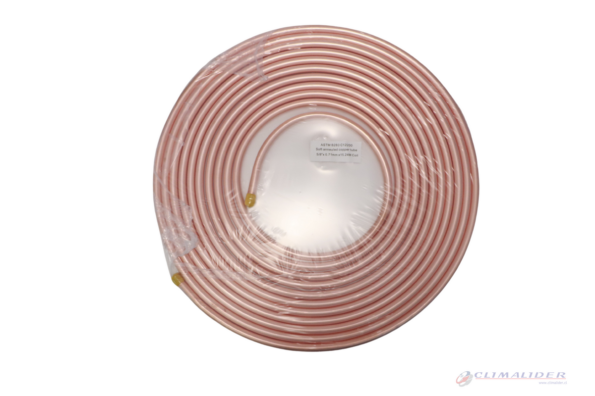 TUBERIA COBRE RECOCIDA R-410