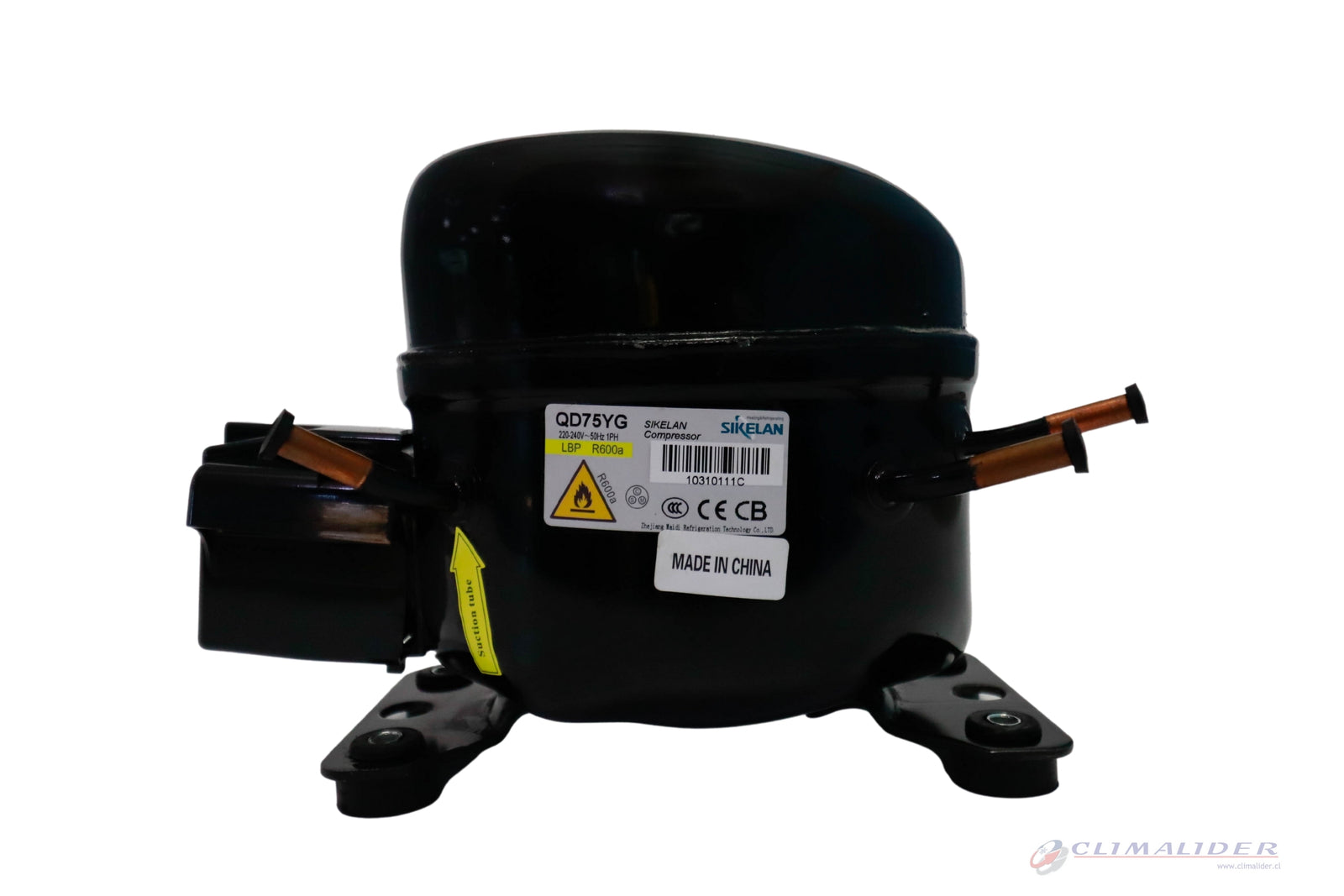 COMPRESOR SIKELAN ML-QD75YG 1/4HP R-600